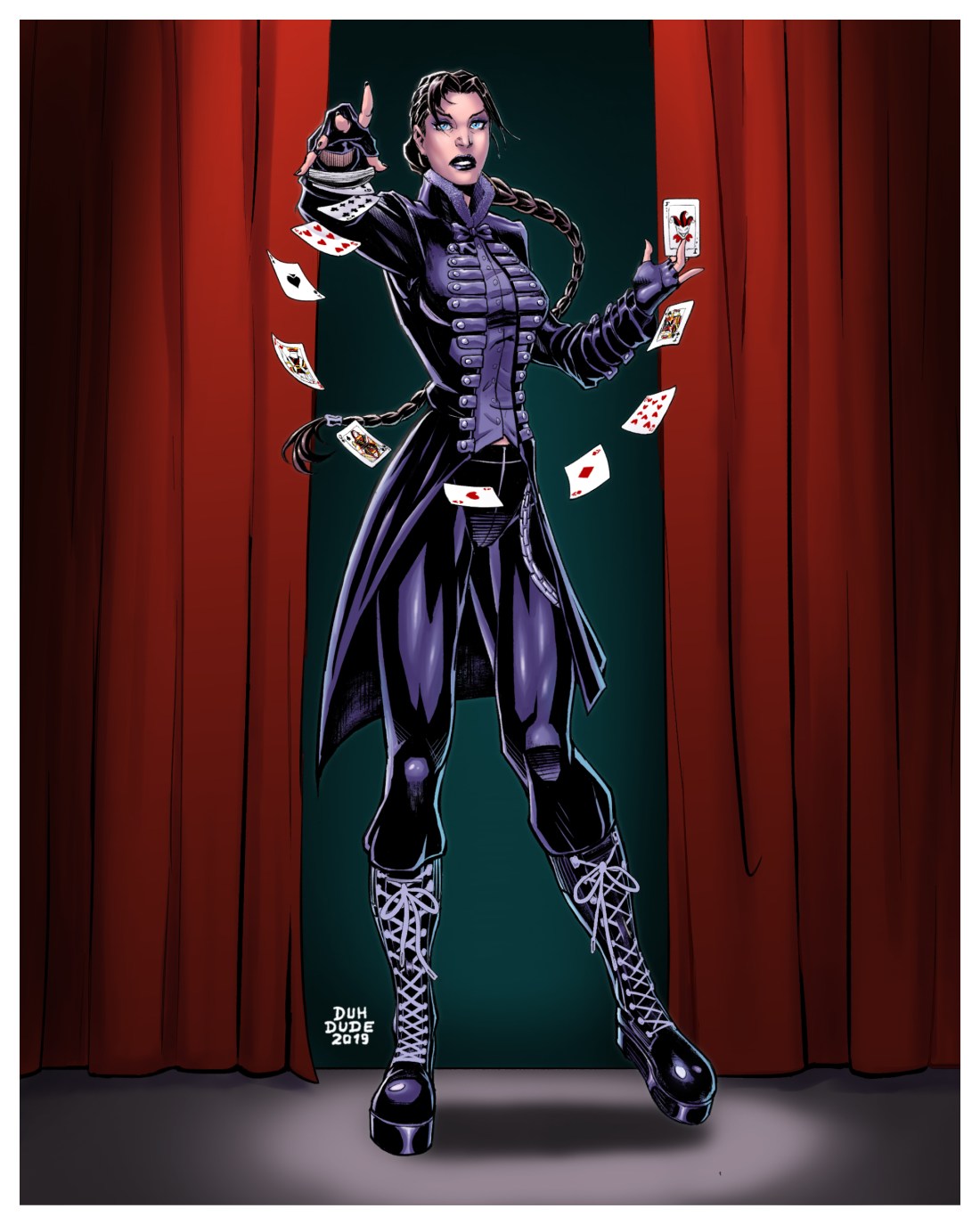 Trick (Natalie Fawkes) Colored